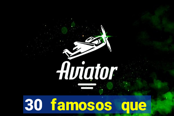 30 famosos que ficaram pobres